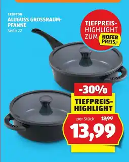 Hofer Aluguss grossraum- pfanne Angebot