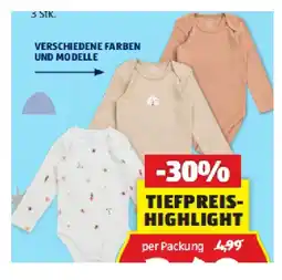Hofer Baby-Body, Baumwolle (Bio) versch. Farben und Modelle HOFER Angebot