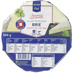 Metro Brietorte, Preisangabe ohne MwSt. (Preis inkl. MwSt. 7,47 €), METRO Angebot