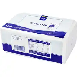 Metro Teebutter, Preisangabe ohne MwSt. (Preis inkl. MwSt. 12,20 €), METRO Angebot