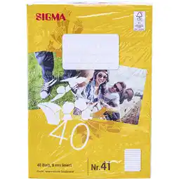 Metro Heft A4 40 Blatt liniert, Preisangabe ohne MwSt. (Preis inkl. MwSt. 8,40 €), METRO Angebot