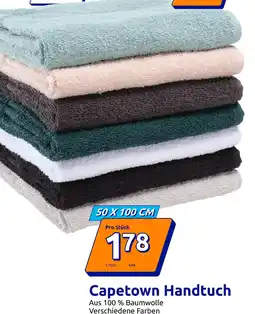 Action Capetown Handtuch Angebot