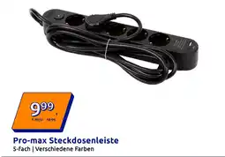 Action Pro-max Steckdosenleiste Angebot