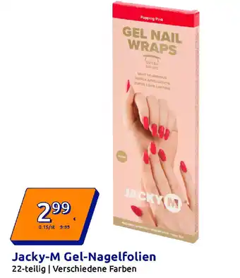 Action Jacky-M Gel-Nagelfolien Angebot
