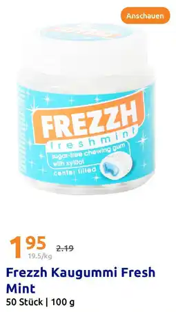 Action Frezzh Kaugummi Fresh Mint Angebot