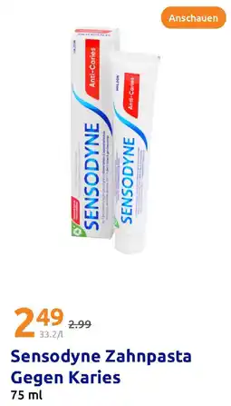 Action Sensodyne Zahnpasta Gegen Karies Angebot