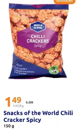 Action Snacks of the world chili cracker spicy Angebot