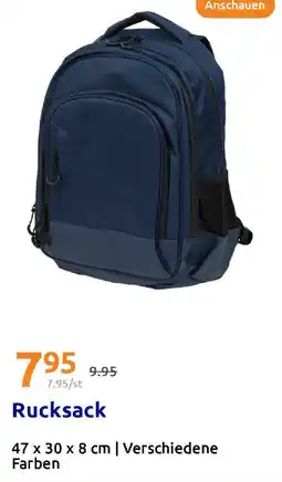Action Rucksack Angebot