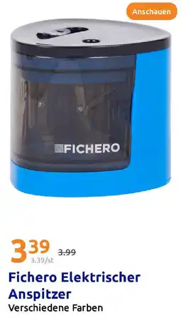 Action Fichero Elektrischer Anspitzer Angebot
