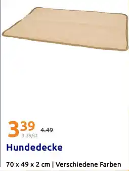 Action Hundedecke Angebot