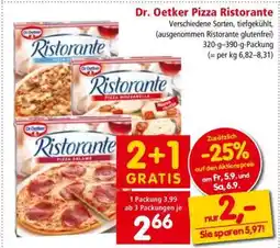 Interspar Dr. Oetker Pizza Ristorante Angebot