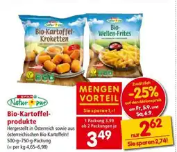 Interspar Bio-Kartoffelprodukte Angebot