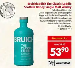 Interspar Bruichladdich The Classic Laddie Scottish Barley Single Malt Whisky Angebot