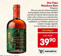 Interspar Don Papa Masskara Rum Angebot