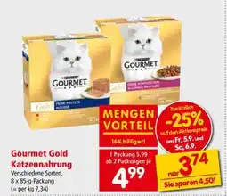 Interspar Gourmet Gold Katzennahrung Angebot