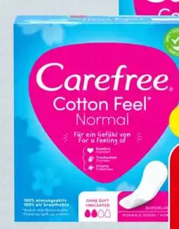 Spar Carefree Slipeinlagen Cotton Feel Normal Angebot