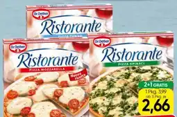 Spar Dr. Oetker Ristorante Pizza Angebot