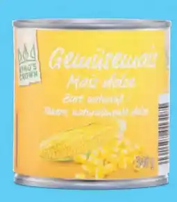 Hofer King's Crown Gemüsemais Angebot