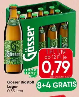 Spar Gösser Biostoff Lager Bier Angebot