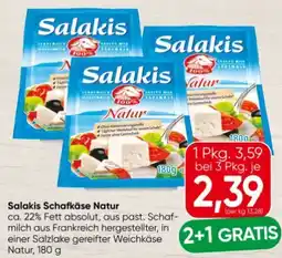 Spar Salakis Schafkäse Natur Angebot