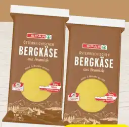 Spar Spar Bergkäse Angebot