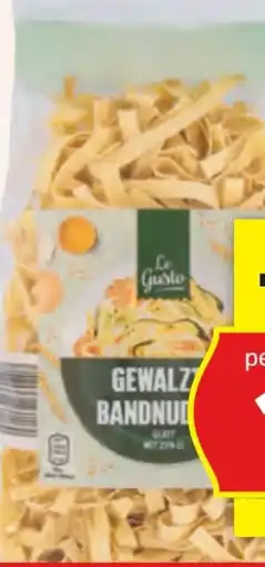 Hofer Le Gusto Gewalzte Bandnudeln Angebot