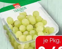 Spar S Budget Trauben Angebot