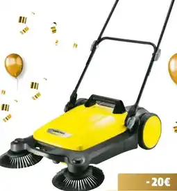 Hagebau Kärcher Handkehrmaschine S4 Twin Angebot