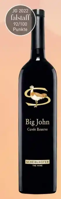 Interspar Weingut Scheiblhofer Big John Cuvée Reserve Angebot