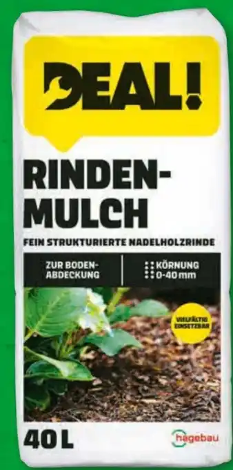 Hagebau Deal! Rindenmulch Angebot