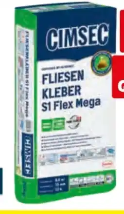 Hagebau Cimsec Fliesenkleber S1 Flex Mega Angebot