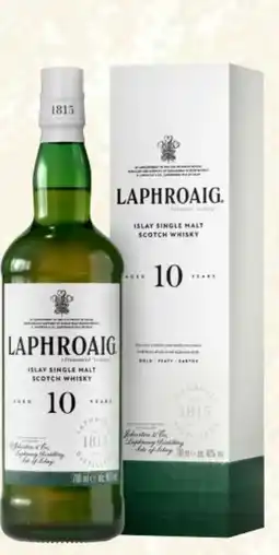 Interspar Laphroaig Single Malt Whisky im Geschenkkarton Angebot