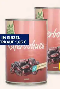 Hofer King's Crown Käferbohnen Angebot