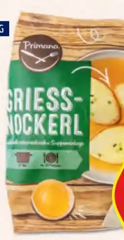Hofer Primana Grießnockerl Angebot