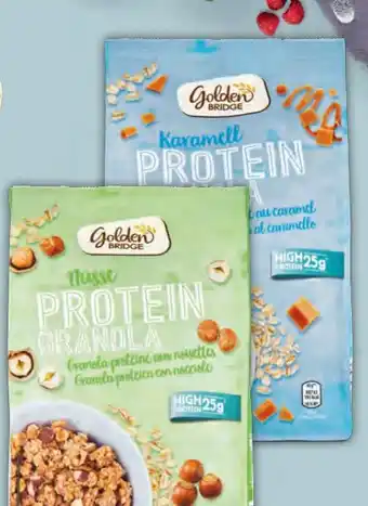 Hofer Golden Bridge Protein Granola Angebot