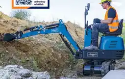 Hofer Scheppach Mini-Bagger Angebot