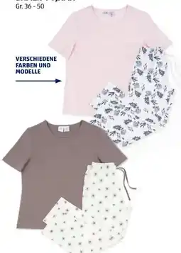 Hofer Up 2 Fashion Damen-Pyjama Angebot