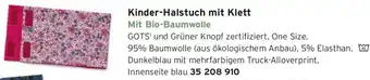 Tchibo Eduscho Kinder-Halstuch mit Klett Angebot