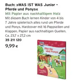 Tchibo Eduscho Buch WAS IST WAS Junior - Pferde und Ponys Angebot