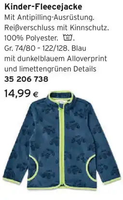 Tchibo Eduscho Kinder-Fleecejacke Angebot