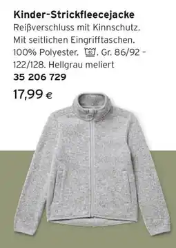 Tchibo Eduscho Kinder-Strickfleecejacke Angebot