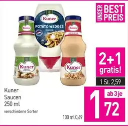 Sutterlüty Kuner Saucen Angebot