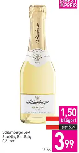 Sutterlüty Schlumberger Sekt Sparkling Brut Baby Angebot