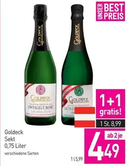Sutterlüty Goldeck Sekt Angebot