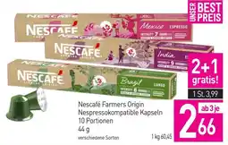Sutterlüty Nescafé Farmers Origin Nespressokompatible Kapseln Angebot