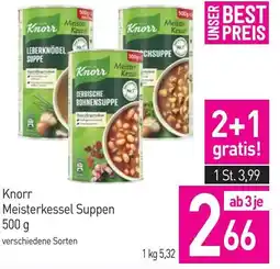 Sutterlüty Knorr Meisterkessel Suppen Angebot