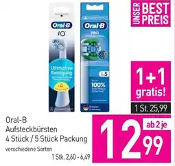 Sutterlüty Oral-B Aufsteckbürsten Angebot