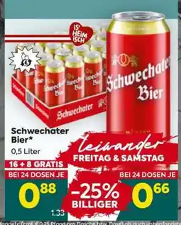 Billa Schwechater Bier Angebot