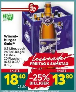 Billa Wieselburger Gold Angebot