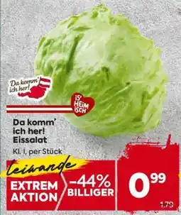 Billa Da komm’ ich her! Eissalat Angebot